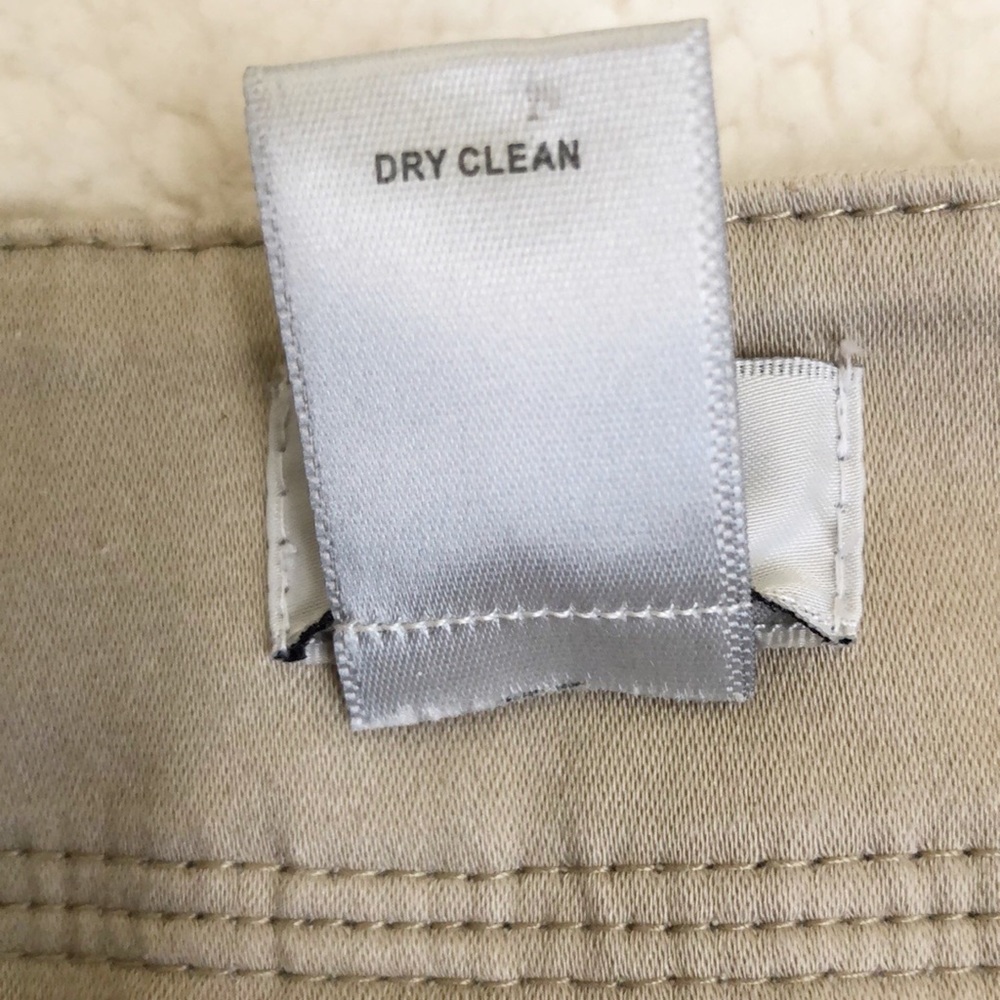 Cache Khaki Tan Bermuda Shorts Sz 8 - Picture 5 of 8
